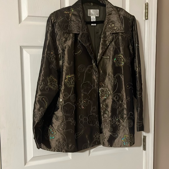 Sequined jacket. Great for a classy party - Picture 1 of 2